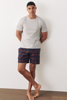 Woven Check Pyjama Set