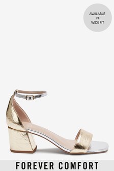 Sandales simples Forever Comfort® à talon carré