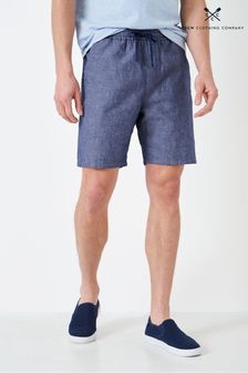 Modre bombažne klasične kratke hlače za vsak dan Crew Clothing Company (103661) | €34