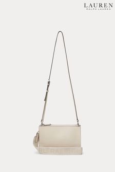Светлые Кремовый - Lauren Ralph Lauren кожаная сумка с длинным ремешком Landyn (104216) | €303