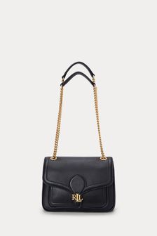 Schwarz - Lauren Ralph Lauren Bradley Leather Bag (104407) | 535 €