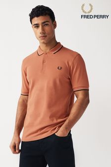 Fred Perry Mens Twin Tipped Polo Shirt (104988) | KRW160,100
