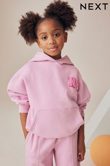 Pink Boucle Applique - Hoodie (3-16yrs) (104992) | 7 810 Ft - 10 410 Ft