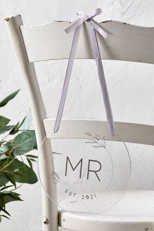 Acrylic Mr Chair Sign