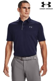 Under Armour Navy/Grey Golf Tech Polo Shirt (105524) | ₪ 191