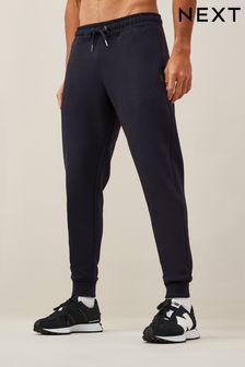 Navy Blue Tapered Fit Joggers (106319) | $53