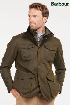 Barbour® Olive Green Ogston Wax Jacket (106612) | 383 €