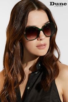 Dune London Green Grennada Oversized Sunglasses (106854) | LEI 239