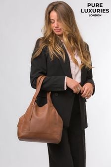 Pure Luxuries London Colette Leather Handbag (107405) | $107