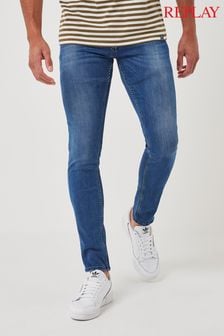 ג'ינס בלבן גיר - ג'ינס סקיני בשטיפה כהה Replay® Jondrill (108553) | ‏442 ₪