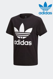 adidas Black Originals Trefoil T-Shirt (109080) | LEI 107