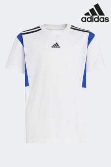 Bela - Adidas Kids Colorblock 100% Cotton T-shirt (110232) | €15