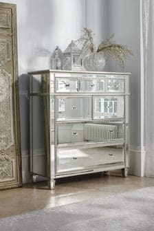 Mirror Fleur 5 Drawer Chest of Drawers (110350) | €900