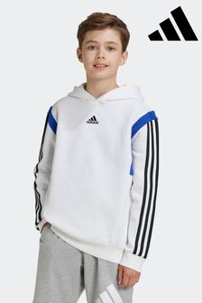 Boys white adidas hoodie new arrivals