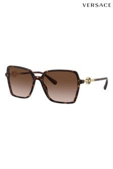 Versace Brown Enamel Medusa Sunglasses (111775) | 7,885 UAH