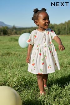 Strawberry Print Relaxed 100% Cotton Dress (3mths-8yrs) (113826) | $24 - $29