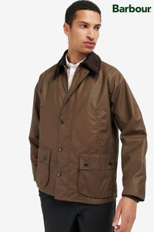 Barbour® Brown Bedale Wax Bark Jacket (114477) | $632