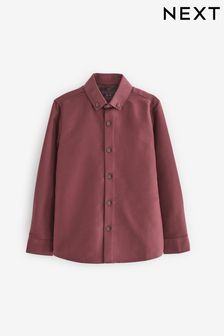 Plum Purple Soft Touch Smart Long Sleeve Shirt (3-16yrs) (114508) | €15 - €20