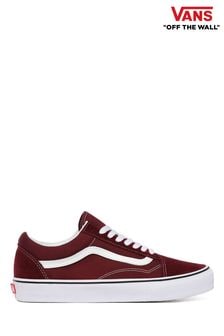 Czerwony - Męskie buty sportowe Vans Old Skool (114980) | 410 zł