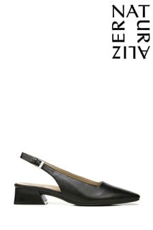 Negru - Naturalizer Lesley Slingbacks piele Pantofi (116491) | 716 LEI