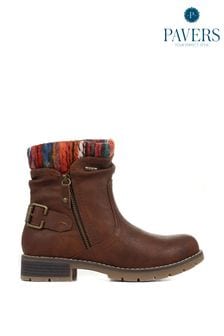 Pavers Ladies Water-Resistant Ankle Boots (116801) | €64