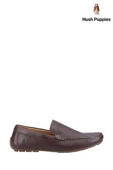 Hush Puppies Ralph Slip On Brown Shoes (117027) | $111