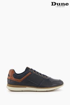 Dune London Blue Trended Lace-Up Trainers (117116) | kr1,233