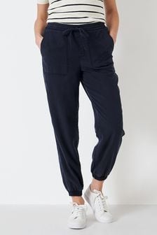 Modre hlače za prosti čas običajnega kroja Crew Clothing Company (118913) | €33