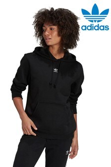 Schwarz - adidas Originals Kapuzensweatshirt in Boyfriend-Fit (119146) | 60 €