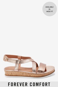 Sandales Forever Comfort® à plateformes