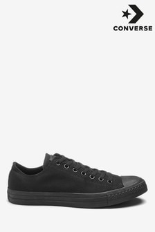 أسود/أسود - حذاء رياضي Chuck Taylor Ox من Converse (119561) | 27 ر.ع