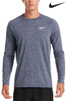 Nike Swim Blue Long Sleeve Hydroguard T-Shirt (119785) | LEI 215
