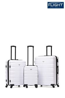 Flight Knight Black Set of 3 Hardcase Large Check in Suitcases and Cabin Case (120384) | €191