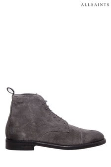 AllSaints Harland Grey Lace-Up Suede Boots (120409) | 253 €