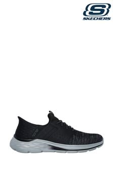 أسود - حذاء رياضي سهل الارتداء Garner Newick من Skechers (120489) | 391 ر.ق