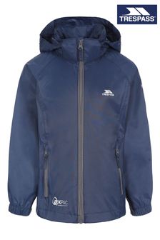 Синий - Trespass непромокаемая куртка  Qikpac X (120855) | €27