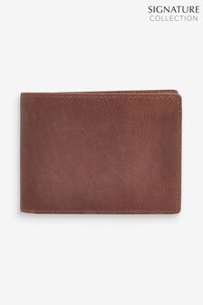 Signature Oiled Leather Bifold Wallet