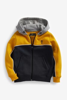 Sweat à capuche zippé à motif colour-block (3-16 ans)