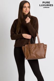 Pure Luxuries London Alexandra Leather Handbag (121795) | ₪ 246