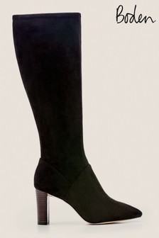 Boden Black Pointed Stretch Boots (122011) | 59 €