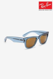 Ray-ban Blue Mega Wayfarer Sunglasses (122055) | kr3 000