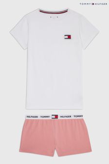 Tommy Hilfiger Short Pink Pyjama Set (124001) | 60 €