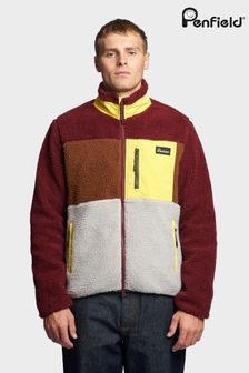 Penfield Mens Brown Mattawa Fleece Jacket (124101) | 230 €