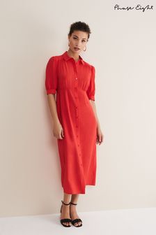 Phase Eight Red Cosette Dress (124556) | €54