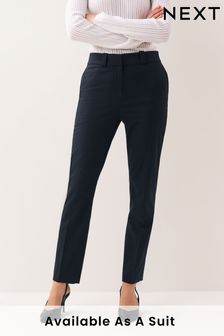 Marineblau - Robuste Tailored-Hose in Slim Fit (124745) | 61 €