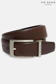 Ted Baker Brown Karmer Reversible Leather Belt (125305) | 24 BD