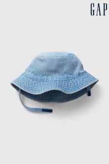 Gap Blue Toddler Denim Bucket Hat (125400) | €19