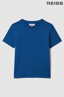 Azul lapislázuli - Camiseta con cuello redondo Bless de Reiss (125989) | 20 €