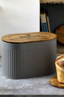 Charcoal Salvage Kitchen Bread Bin (126058) | $44