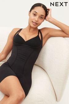 Black Firm Tummy Control Wear Your Own Bra Body (126721) | INR 2,520